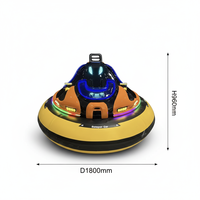 Voiture tamponneuse gonflable LED avec télécommande : 360 °   Soinseignement sportif ludique pour enfants et adultes dans les salles de sport