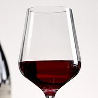 Verre à vin rouge en plastique incassable, gobelet en acrylique PC pour bar d'hôtel, logo personnalisé en gros à usage commercial résistant à la chaleur