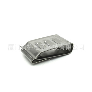 C Shape Stainless Steel Cable <b>Clips</b> For Solar Panel Wire Fixation 4mm2 Double Line <b>Clamp</b> - Product Image 2