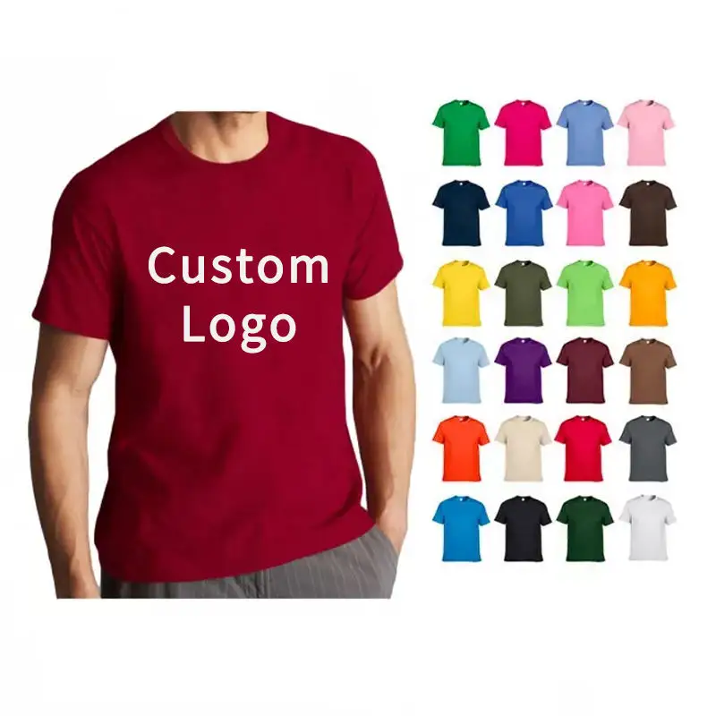 Hersteller gedruckt Logo 100% Polyester Sublimation Rohlinge Übergroße Unisex Custom T-Shirts Hochwertige weiße Plain T-Shirt