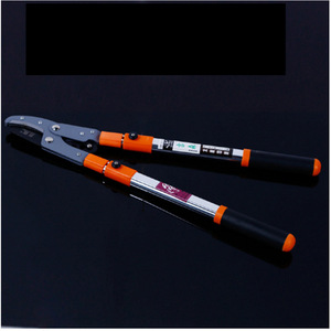 Cisailles télescopiques Gisen, lame en aluminium 20-30 mm pour la taille des arbres fruitiers, outil de jardinage manuel, couleur orange - Product Image 5