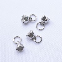 Lot de 20 Breloques Pendentifs Bouton de Lotus en Laiton Plaqué Or 14K pour Bracelets DIY et Accessoires de Bijoux Perlés