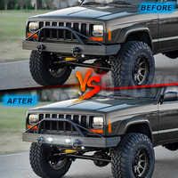OVOVS Lumières LED haute luminosité pour Jeep Offroad 4x4 Trucks ATV Tracteur Pickup ATV UTV SUV