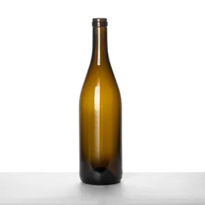 批发棕色深绿色酒瓶750毫升1000毫升加州勃艮第香槟杯红酒瓶
