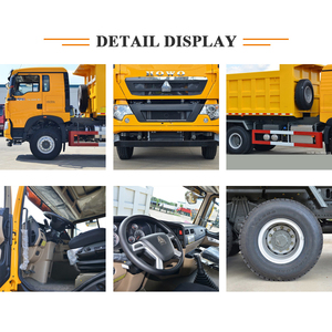 รถบรรทุกใหม่ Sinotruk Howo Tx 6X4 380 400 รถดัมพ์ รถบรรทุกสำหรับงานหนัก รถบรรทุกตู้ทึบขนาดใหญ่ - Product Image 5