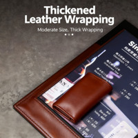 Restaurant LED Menu Conseil Led Fast Food Restaurant Impression Réception Noir Deux pages Led Menu Livre