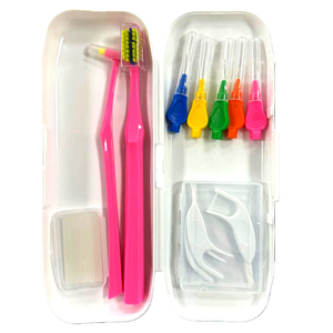 Kit de soins orthodontiques multifonctionnel coloré G110A pour la maison et les voyages - Product Image 1