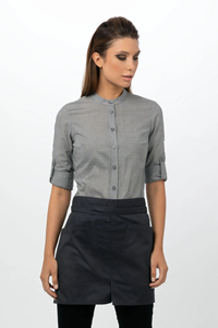 Delantal Personalizado <span class=keywords><strong>para</strong></span> Supermercado, Ropa <span class=keywords><strong>de</strong></span> Trabajo, Delantal <span class=keywords><strong>de</strong></span> Moda <span class=keywords><strong>para</strong></span> Frutería, Restaurante, Cafetería, Delantal <span class=keywords><strong>de</strong></span> Camarero con Palabras Bordadas e Impresas - Product Image 2