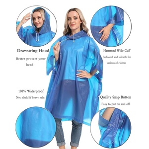 Impermeable de Plástico EVA Personalizado, Reutilizable, <span class=keywords><strong>para</strong></span> Adultos, Chaqueta Impermeable <span class=keywords><strong>para</strong></span> Hombres y Mujeres, <span class=keywords><strong>para</strong></span> Senderismo, Viajes y Turismo - Product Image 3