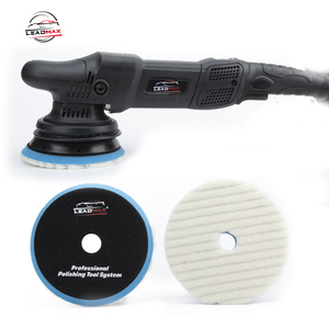 Almohadillas de Pulido de Lana de Cordero 100% de Grado Superior LEADMAX Buffing King OEM de 3/5/6 Pulgadas, Almohadillas de Lana Japonesa de Corte Intenso para Pulir Automóviles - Product Image 2