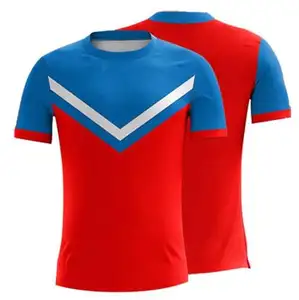 Maillot de sport pour étudiants, nouveau design, manches courtes, personnalisés et sublimation,