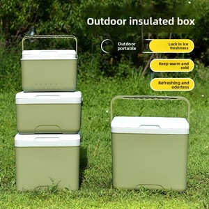 Glacière Portable Multifonctionnelle au Design Moderne <span class=keywords><strong>en</strong></span> PP pour le Camping <span class=keywords><strong>en</strong></span> Plein Air, la Vente Ambulante de Fruits de Mer, et le Stockage et le Refroidissement des Aliments et Boissons - Product Image 2