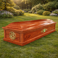 Cercueil funéraire en bois haut de gamme personnalisable, écologique et durable pour maison funéraire – Cercueil en bois premium pour adultes