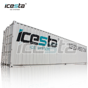 Icesta tự động tiết kiệm năng lượng năng suất cao 1t 20t 50t công nghiệp containerized Flake máy đá với container lưu trữ - Product Image 6