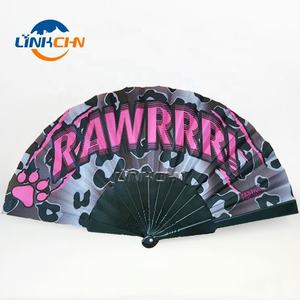 2025 Custom Chinese <b>Hand</b> <b>Fans</b> Large Small <b>Folding</b> <b>Fans</b> Made Plastic Wood Bamboo Personalized Souvenir for Plastic Crafts - Product Image 3