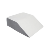 Coussin ergonomique pour les jambes en mousse à mémoire de forme pour l'élévation du lit et la réduction des gonflements des jambes, soulagement de la pression, doux et confortable pour une nuit de repos.