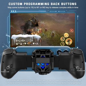 JK02 Telescopic Wireless Gamepad Yo Cooling Fan Stretching Extendable Gaming <b>Controller</b> BT Handle Pad <b>for</b> <b>Phone</b> Android - Product Image 2