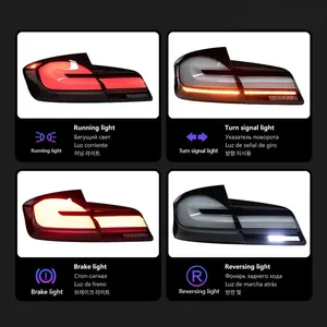 Car <b>Tail</b> Lights For 5 Series F18 520i 525i 530i 535i LCI 2011-2017 With Led <b>Plug</b> And Play DRL Signal Rear Body Kit - Product Image 4