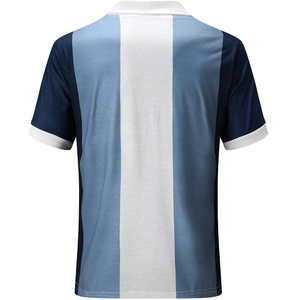ชุดเสื้อโปโลและกางเกงขาสั้นผู้ชาย ผ้าถักระบายอากาศ ใส่สบายๆ สำหรับฤดูใบไม้ร่วง คอปกซิป ผลิตจากโพลีเอสเตอร์/คอตตอน ตัดเย็บแบบไร้ตะเข็บ - Product Image 2