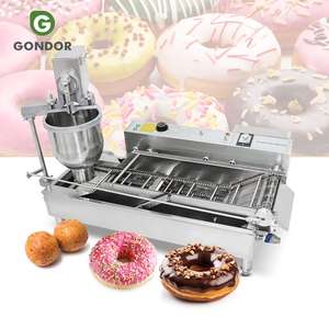 Guangzhou Three-in-One Electric Doughnut Maker with High Productivity for Bakery Use Supports Flour Nuts & Fruit-Gondor Brand - Product Image 1