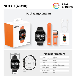 Reloj Inteligente AM10B con Pantalla Curva Accesible y Pantalla Grande para Conectividad Bluetooth para Llamadas - Product Image 5