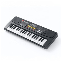 BIG FUN Electronic Keyboard Electric Piano 37-Key USB Type C Plastic Educational Instrument for Children 3.5mm Headphone Jack 8
