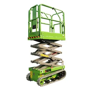 Crawler Driving Self-Propelled Scissor Lift Rough Terrain Track Crawler Scissor Lift