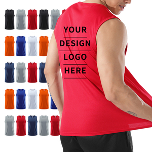 Débardeur de sport sans manches pour homme, séchage rapide, idéal pour la course, la gym, la musculation et la plage - Product Image 1