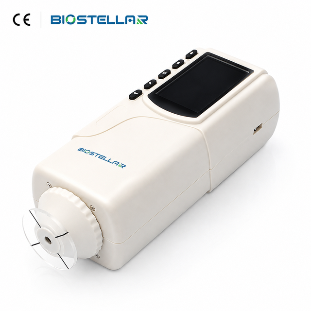 BIOSTELLAR Portable Digital Color Difference Meter Colorimeter with Type-C Communication and LED Light Source BS-110