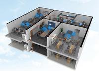 Gree onduleur type R410A Montage au plafond Climatisation centrale Type de conduit Cassette Système multi-split VRV VRF Climatiseur