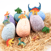 Jouet Surprise pour enfants, bombe de bain, doudou organique de dinosaure, cadeau pour garçons et filles