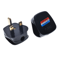Fiche d'alimentation UK rechargeable 13a, 250V BS Type G, 3 broches, assemblage de câble métallique, carte d'alimentation britannique, prise de câblage avec fusible