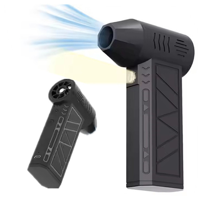 Portable Turbo Jet Mini Fan Super Power Handheld Violent Turbo Electric Fan for Air Dust 130000Rpm