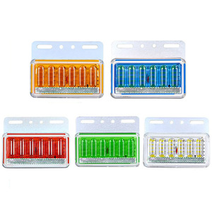 Feux de position latéraux universels à 24 LED, feux de sécurité, feux de dégagement étanches pour camion, remorque, voiture, camping-car - Product Image 1