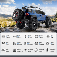 RGT EX86120 Desert Fox 1/10 RC Crawler 4WD Système de conduite inversée 45 ESC de direction en métal et résine 6 canaux RTR Tout-terrain Ni-MH <150m