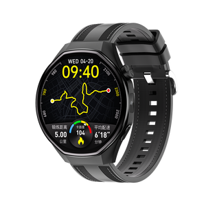 GPS chaud montre intelligente M9 200w objectif de caméra 1.75 "écran AMOLED <span class=keywords><strong>AI</strong></span> 3ATM 1GB NFC boussole chat réponse <span class=keywords><strong>AI</strong></span> M9 Pro Smartwatch - Product Image 4