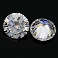 Moissanita de diamante de moissanita artificial, superblanco