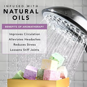 Diffuseurs de vapeur aromatiques à l'eucalyptus pour la douche | Bombes de douche naturelles pour soulager la congestion nasale et le stress | Cadeau de vacances pour femmes, soins de spa et bien-être - Product Image 4