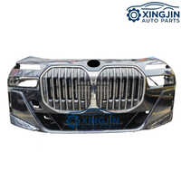 Untuk BMW Seri 7 G70 Bumper Lengkap dengan Grille, Kipas Radiator, Lampu Depan, Lip Depan, Sensor Parkir, Shutter, Body Kit