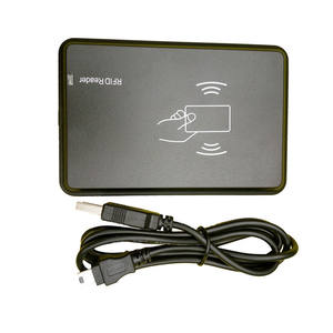 Lector de Tarjetas USB de Escritorio RFID LF/HF ABS con Protocolo Wiegand e ISO 14443A para Sistemas de Control - Product Image 1
