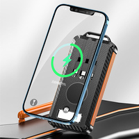 Bonne qualité directement en usine 10000Mah Banques d'énergie solaire Câbles intégrés portables pour l'extérieur Banque d'alimentation de charge sans fil pour le camping