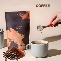 Café aux champignons en marque blanche OEM, 180g, 30 portions, Complément alimentaire à base de champignons