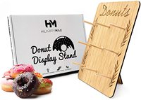 Support à donuts en bambou Houselin, support mural réutilisable pour donuts pour mariage, fête d'anniversaire, décoration de table de desserts