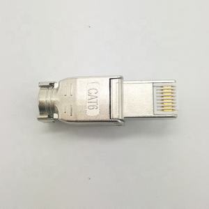 Sannce-connecteurs modulaires RJ45 Cat.6 STP, connecteurs pour fil solide, sans outils, prise RJ45/Cat6, outil gratuit - Product Image 3