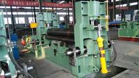 Machine à cintrer les tôles hydraulique CNC à 3 rouleaux W11SNC, largeur maximale de 3000 mm, machine à cintrer les tôles en acier au carbone/inox/aluminium de 70 mm de largeur maximale