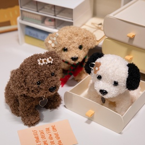 Venda quente boa qualidade marrom pelúcia brinquedo poodle menina <span class=keywords><strong>teddy</strong></span> <span class=keywords><strong>bear</strong></span> dog - Product Image 4