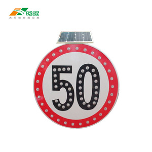 Panneaux de signalisation routière à LED solaires, signalisation d'avertissement de passage piétonnier, signalisation visuelle d'avertissement - Product Image 4
