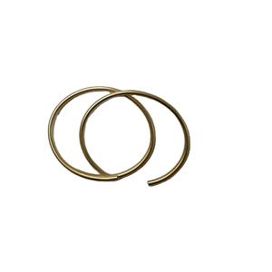 Серьги-гвоздики с натуральным агатом - Product Image 3