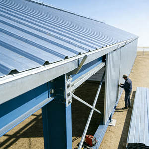 Establo prefabricado de estructura de acero para ganado lechero, edificio para granja ganadera con estructura de acero. - Product Image 3