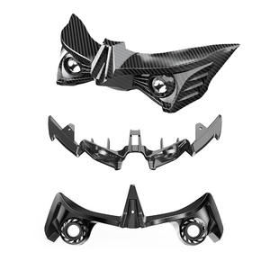 Couvercle décoratif de phares avant de moto pour Nmax 2020 Honda Vario <span class=keywords><strong>160</strong></span>, accessoires de pièces de carrosserie de cadre de modification de moto - Product Image 3